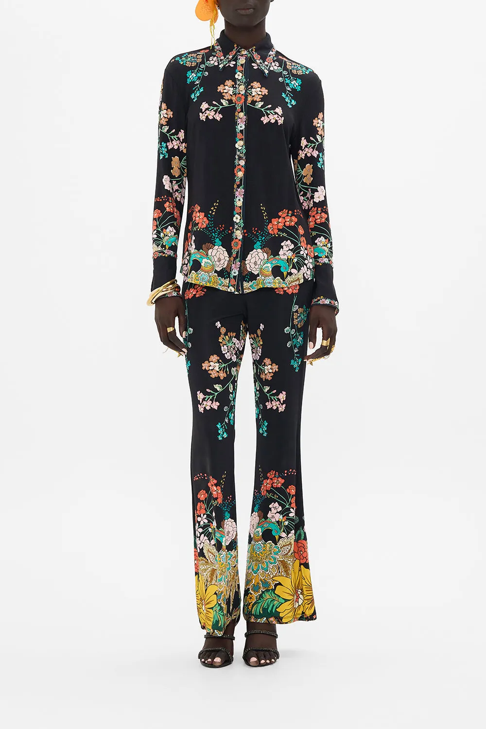 FITTED JERSEY SHIRT WE WORE FOLKLORE sold by Camilla