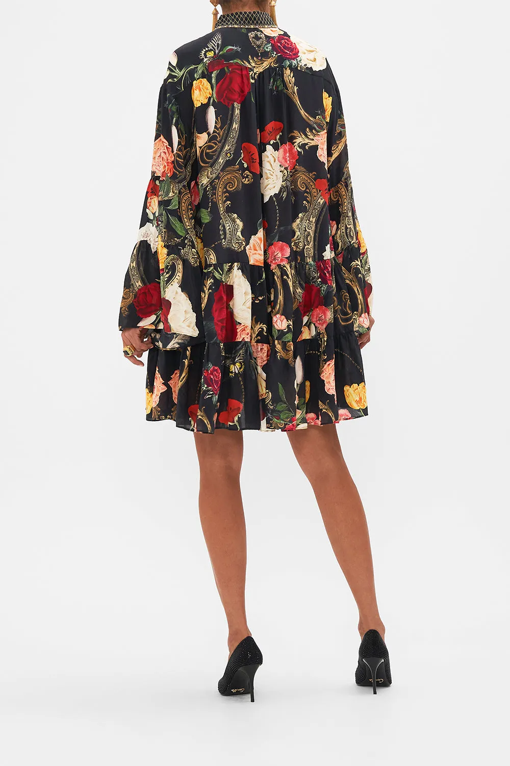 TIERED DRESS WITH COLLAR MAGIC IN THE MANUSCRIPTS sold by Camilla product image thumbnail 2