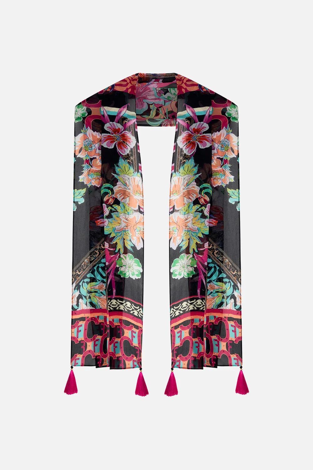 LONG SCARF PRINTED PRIMA VERA sold by Camilla