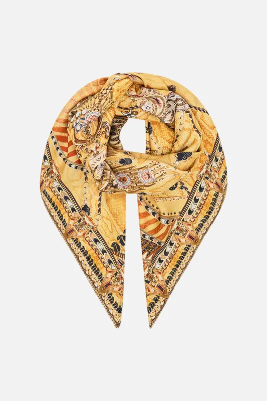 LARGE SQUARE SCARF VALLEY OF THE KINGS sold by Camilla