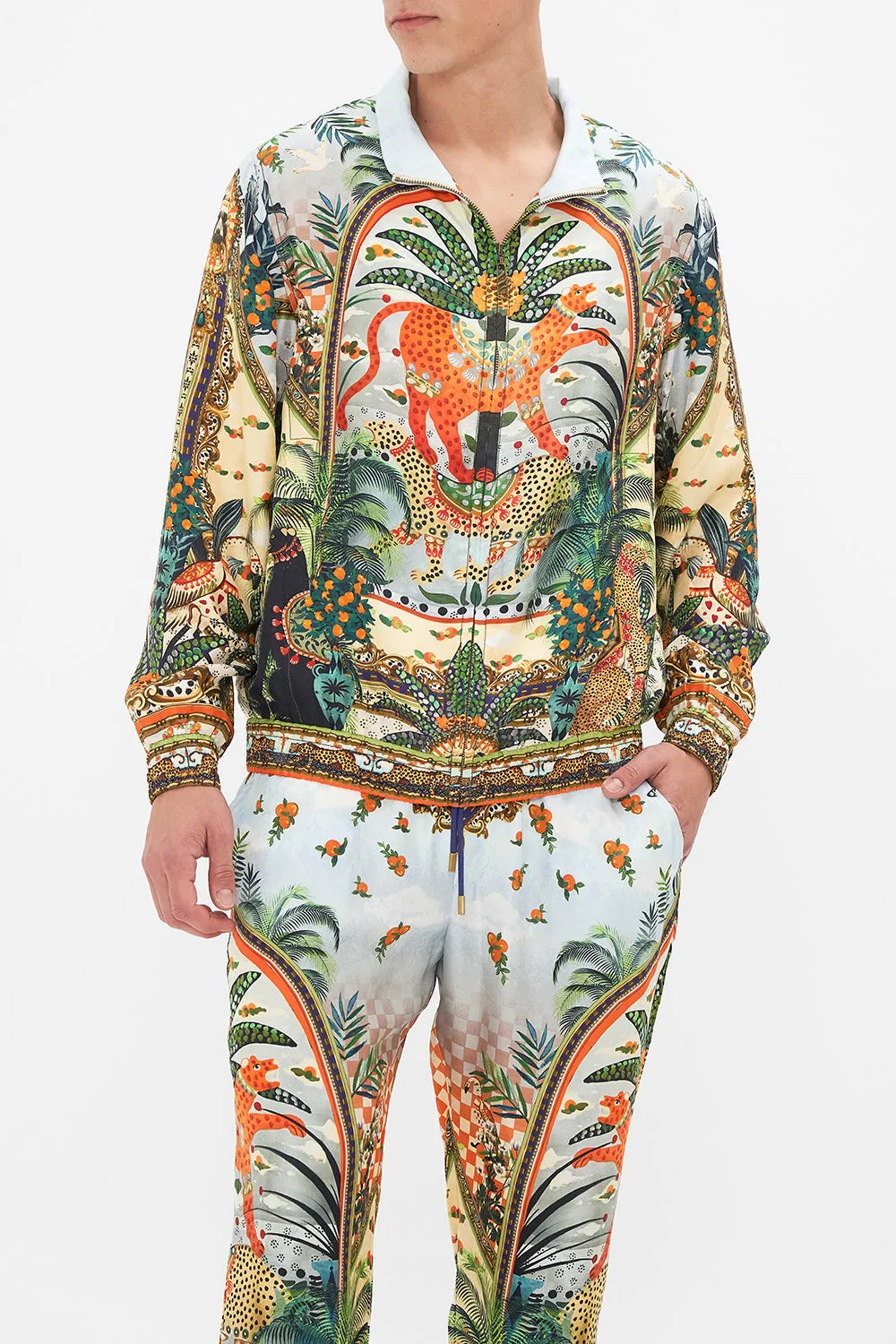 COLLARED ZIP THROUGH BOMBER JACKET ALESSANDRO'S ATLANTIS sold by Camilla product image thumbnail 5