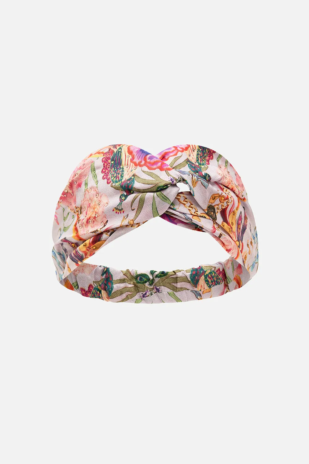 WOVEN TWIST HEADBAND NATURES KALEIDOSCOPE sold by Camilla