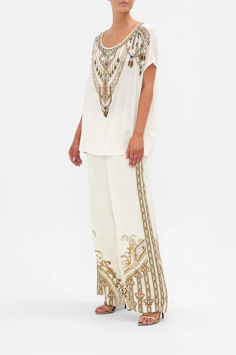 LOOSE FIT TEE SOAR LIKE AN EAGLE sold by Camilla product image thumbnail 4