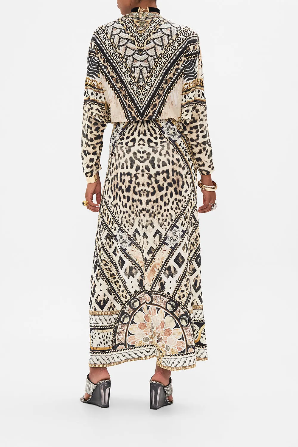 TWIST FRONT BATWING DRESS MOSAIC MUSE sold by Camilla product image thumbnail 2