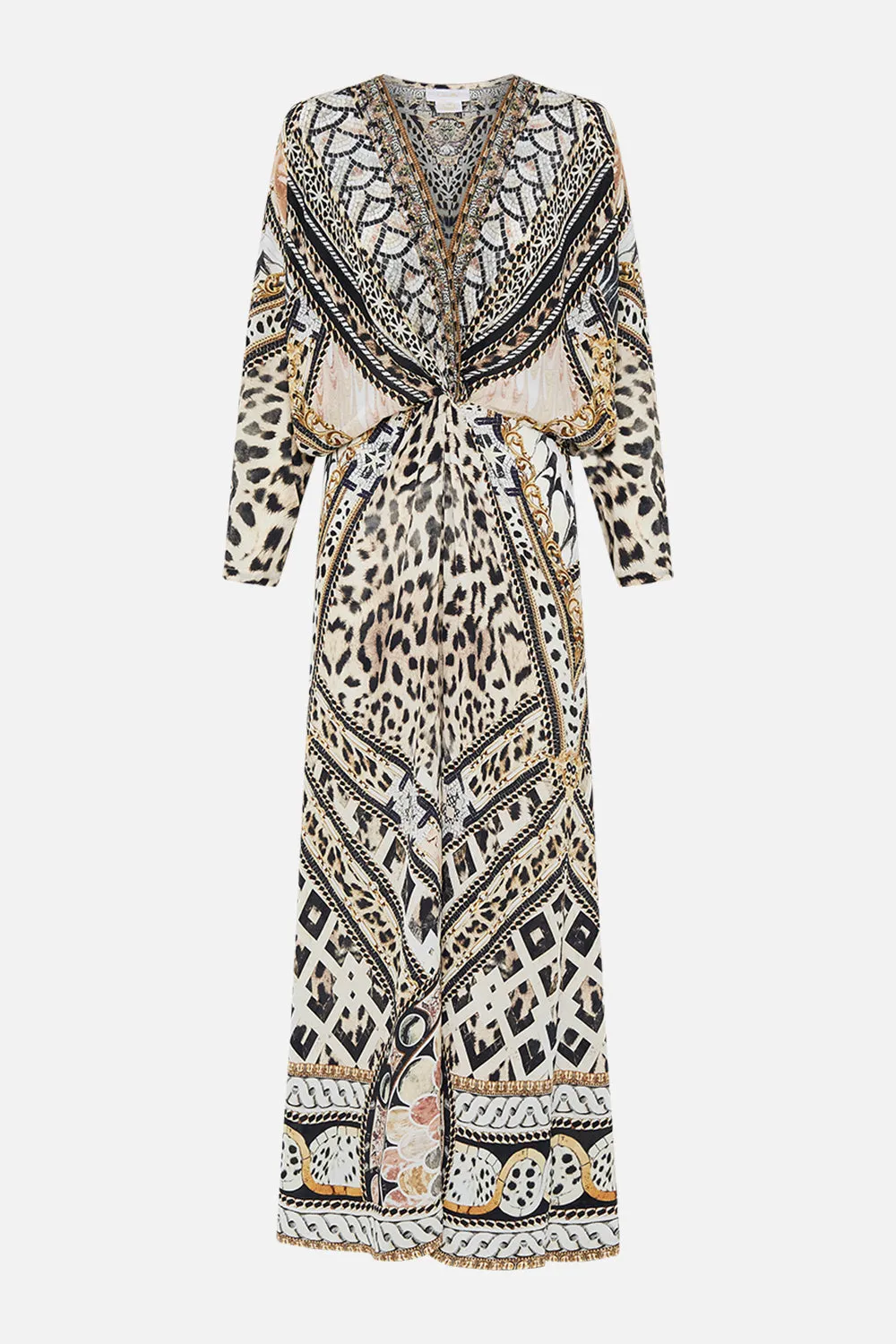 TWIST FRONT BATWING DRESS MOSAIC MUSE sold by Camilla product image thumbnail 3