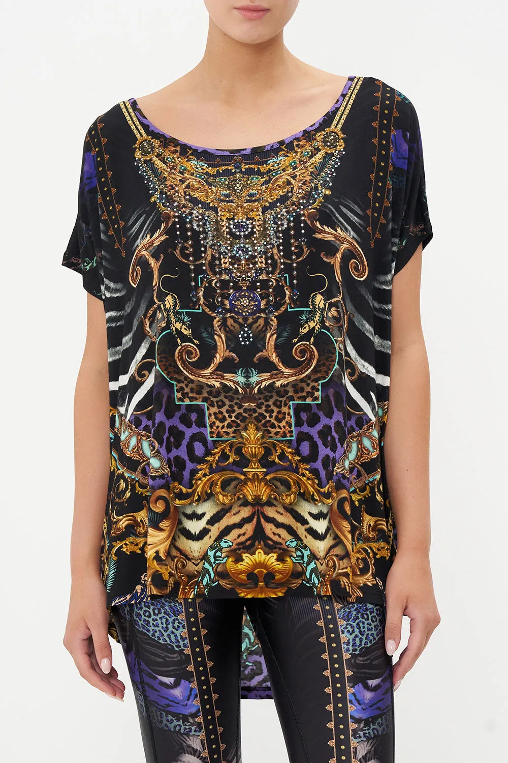 LOOSE FIT TEE SHES GOT GRACE sold by Camilla product image thumbnail 4