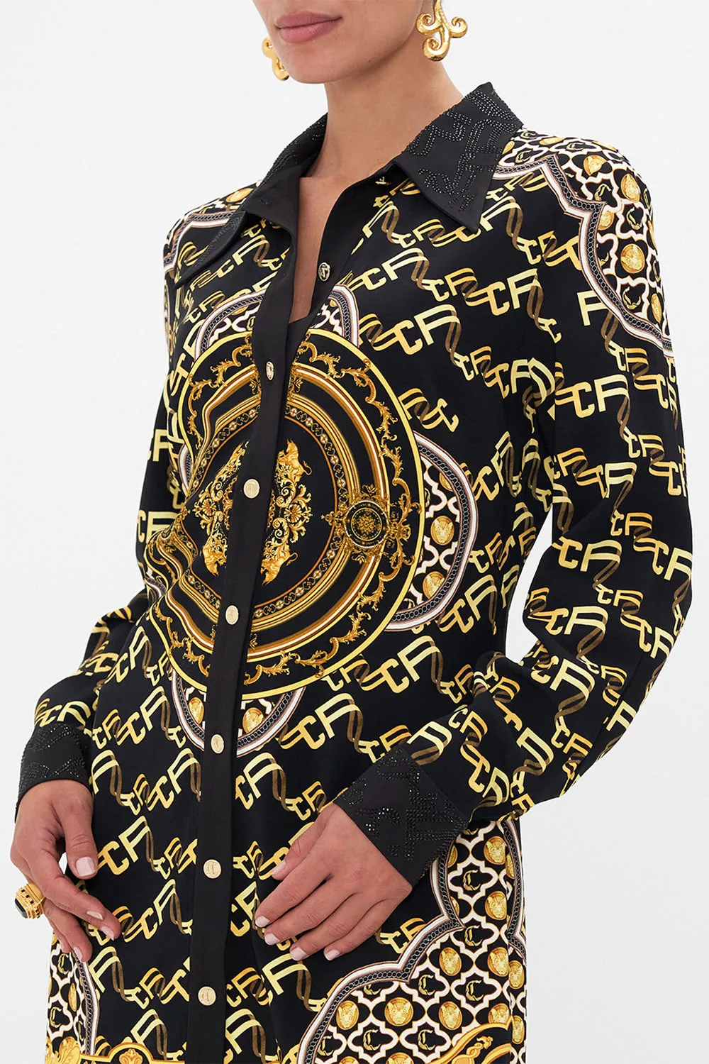 LONG SLEEVE TUNIC DRESS TETHER ME NOT sold by Camilla product image thumbnail 5