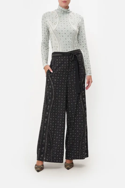 PAPERBAG WAIST WIDE LEG PANT LUXE ESPIRITU sold by Camilla