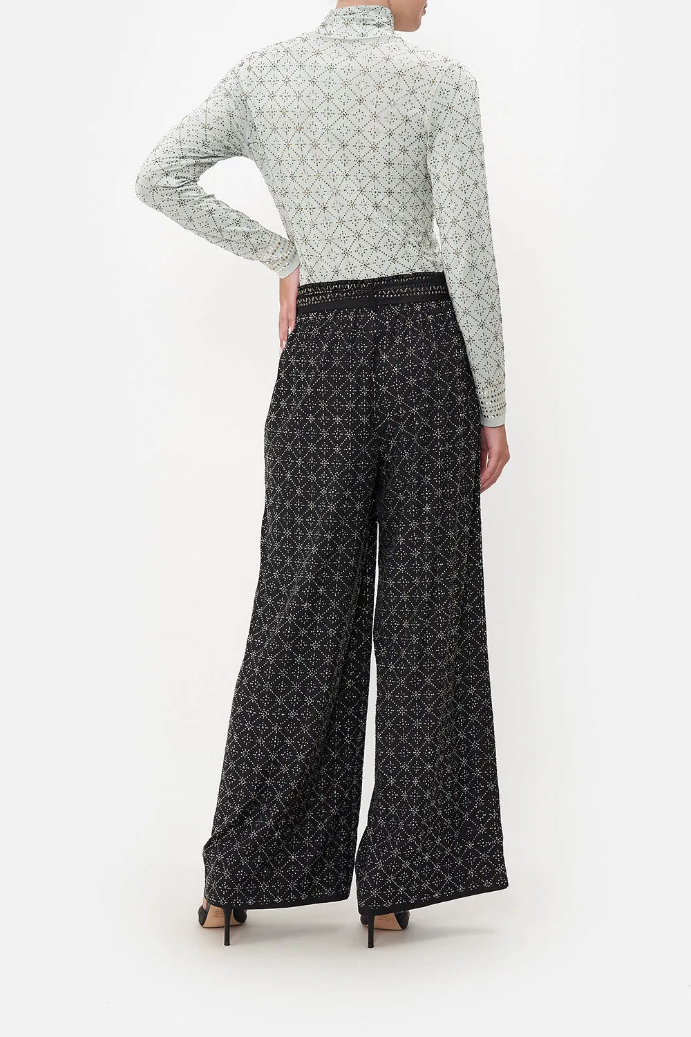 PAPERBAG WAIST WIDE LEG PANT LUXE ESPIRITU sold by Camilla product image thumbnail 2