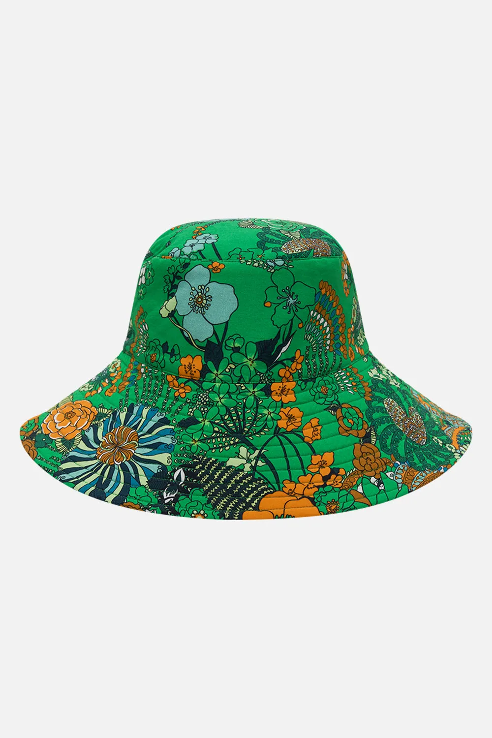 REVERSIBLE WIDE BRIM BUCKET HAT GOOD VIBES GENERATION sold by Camilla product image thumbnail 4