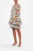 A LINE FRILL DRESS AMALFI AMORE sold by Camilla