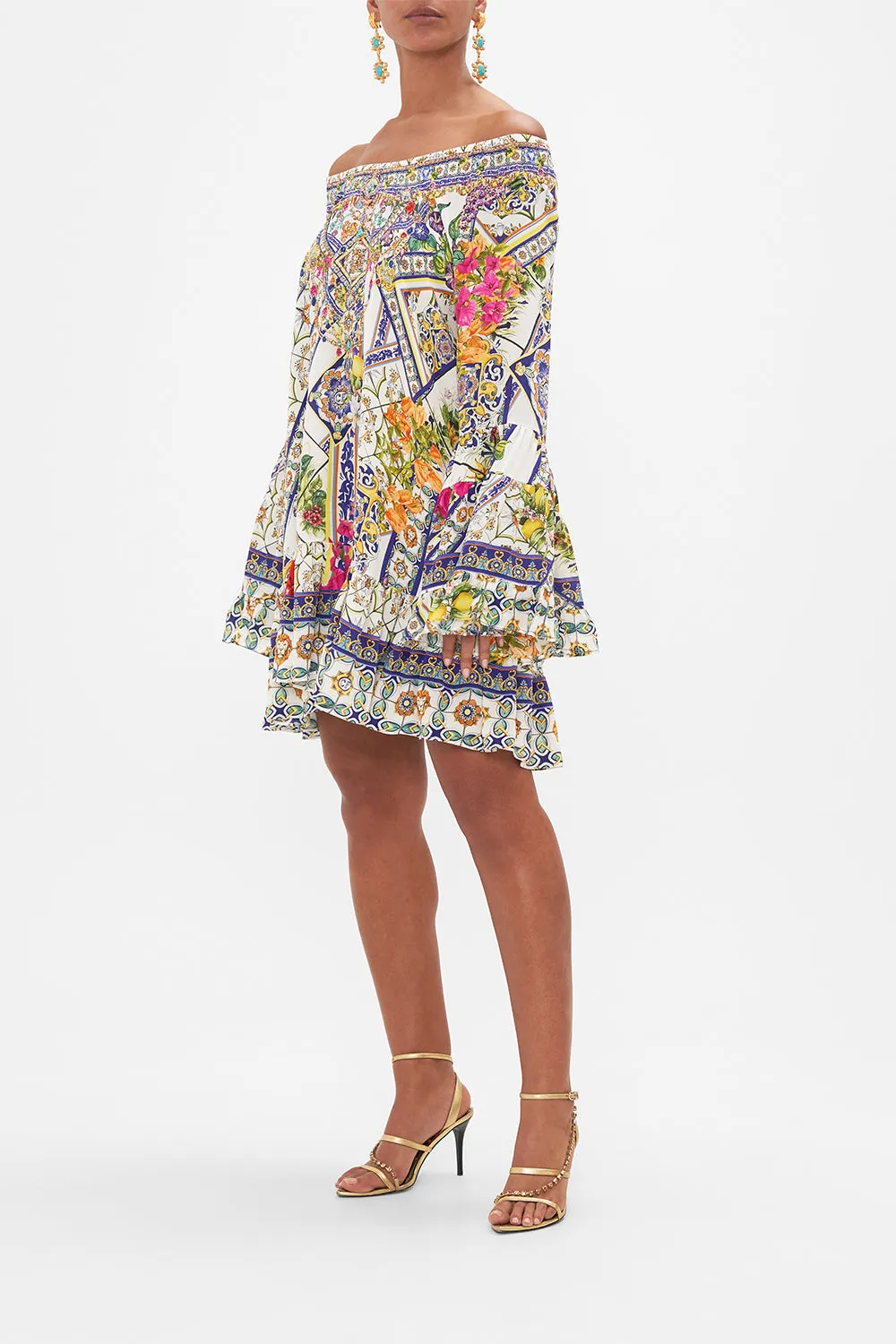 A LINE FRILL DRESS AMALFI AMORE sold by Camilla product image thumbnail 4