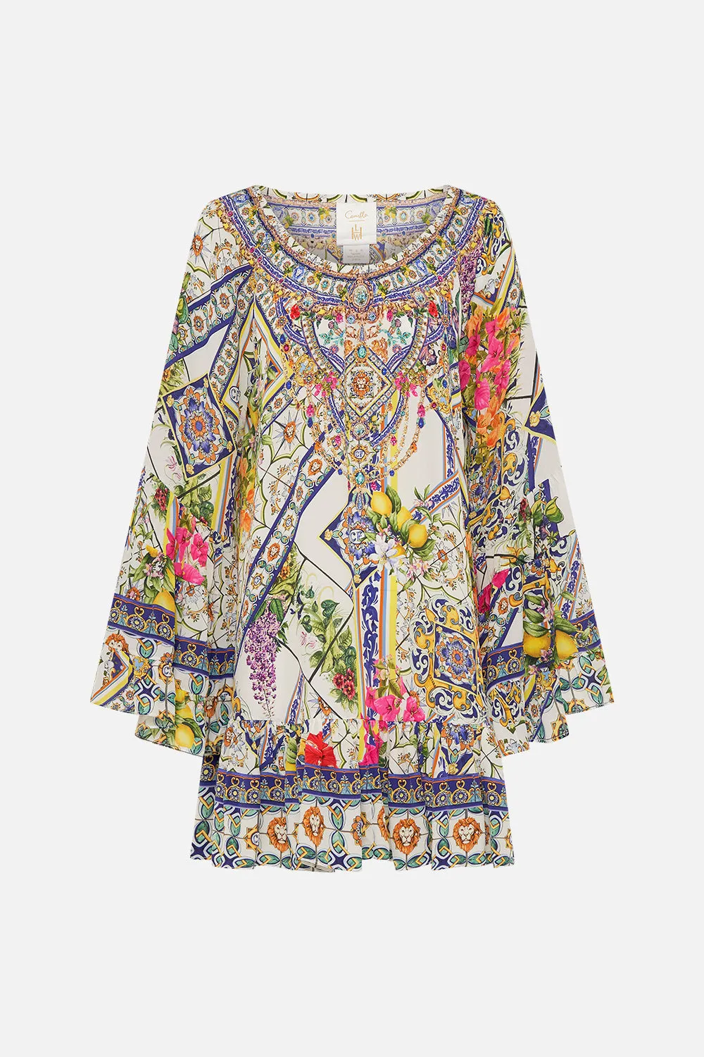 A LINE FRILL DRESS AMALFI AMORE sold by Camilla product image thumbnail 3