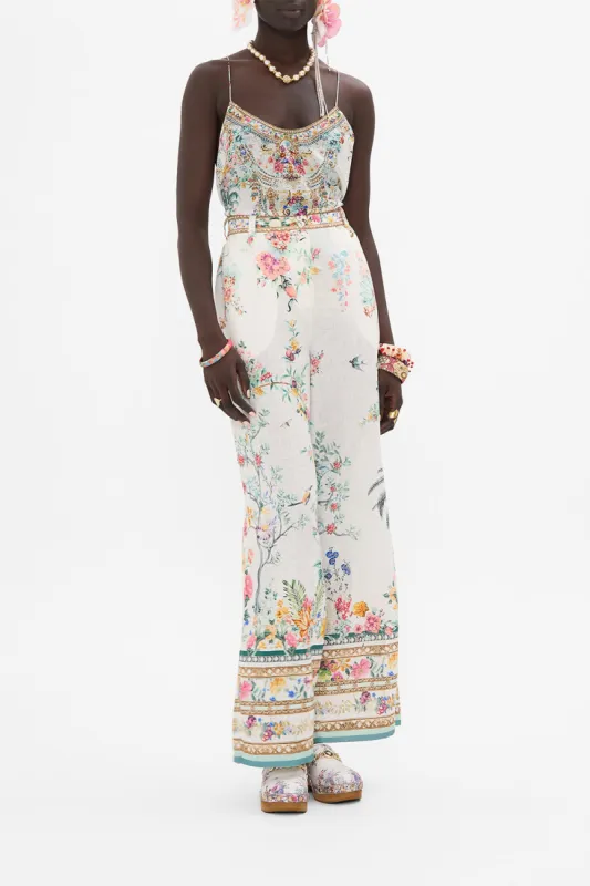 T BACK SHOESTRING TOP PLUMES AND PARTERRES sold by Camilla