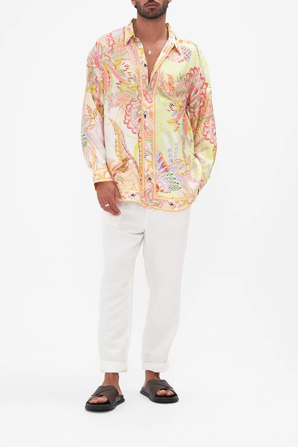 MENS OVERSIZED SHIRT COSMIC TUSCAN sold by Camilla
