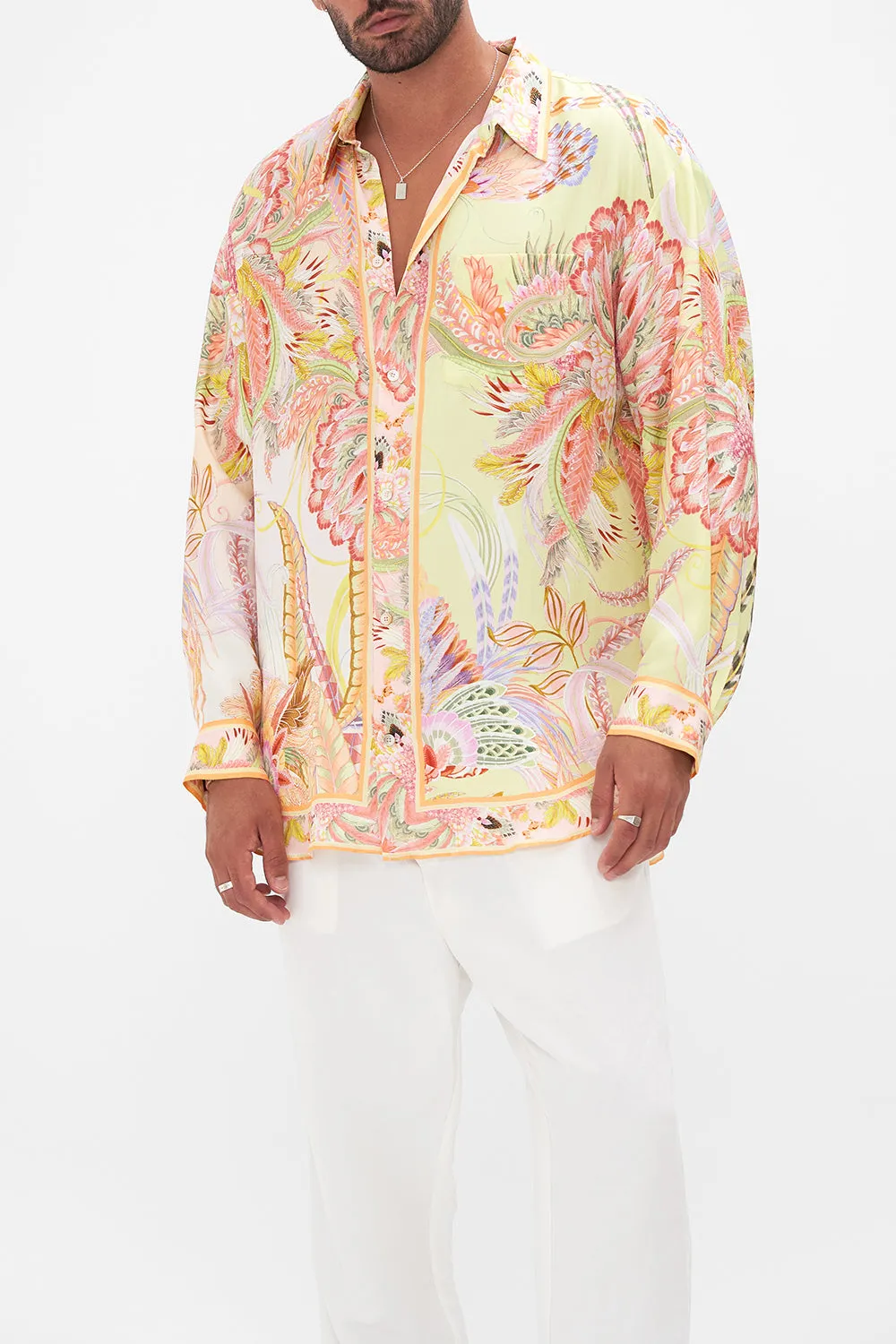 MENS OVERSIZED SHIRT COSMIC TUSCAN sold by Camilla product image thumbnail 5