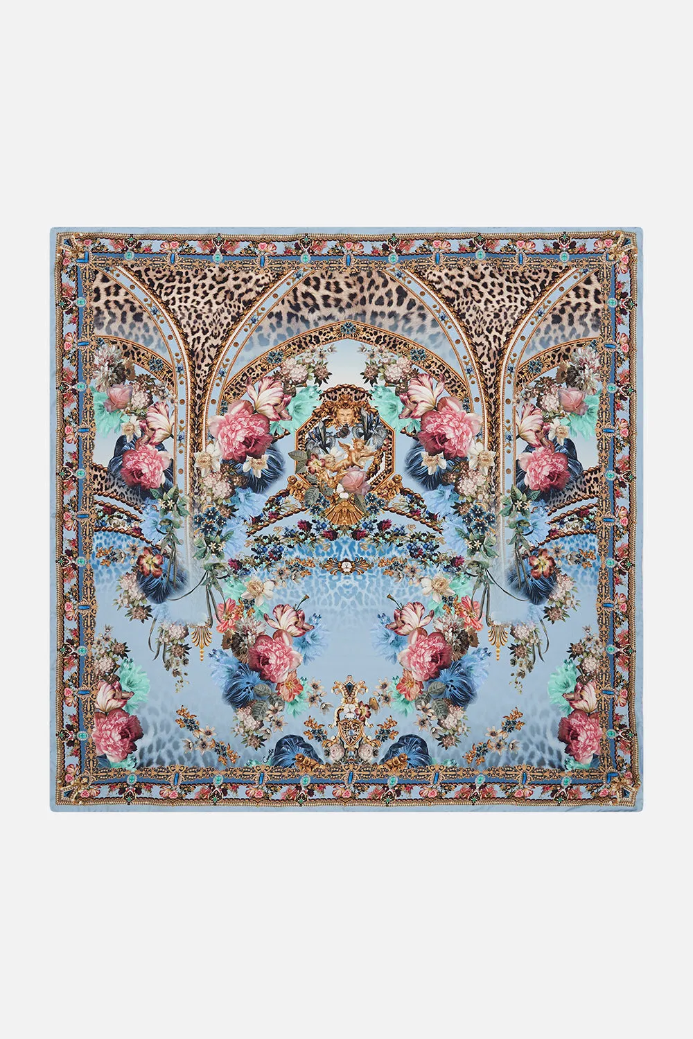 SILK SQUARE SCARF LETTERS TO LEO sold by Camilla product image thumbnail 2