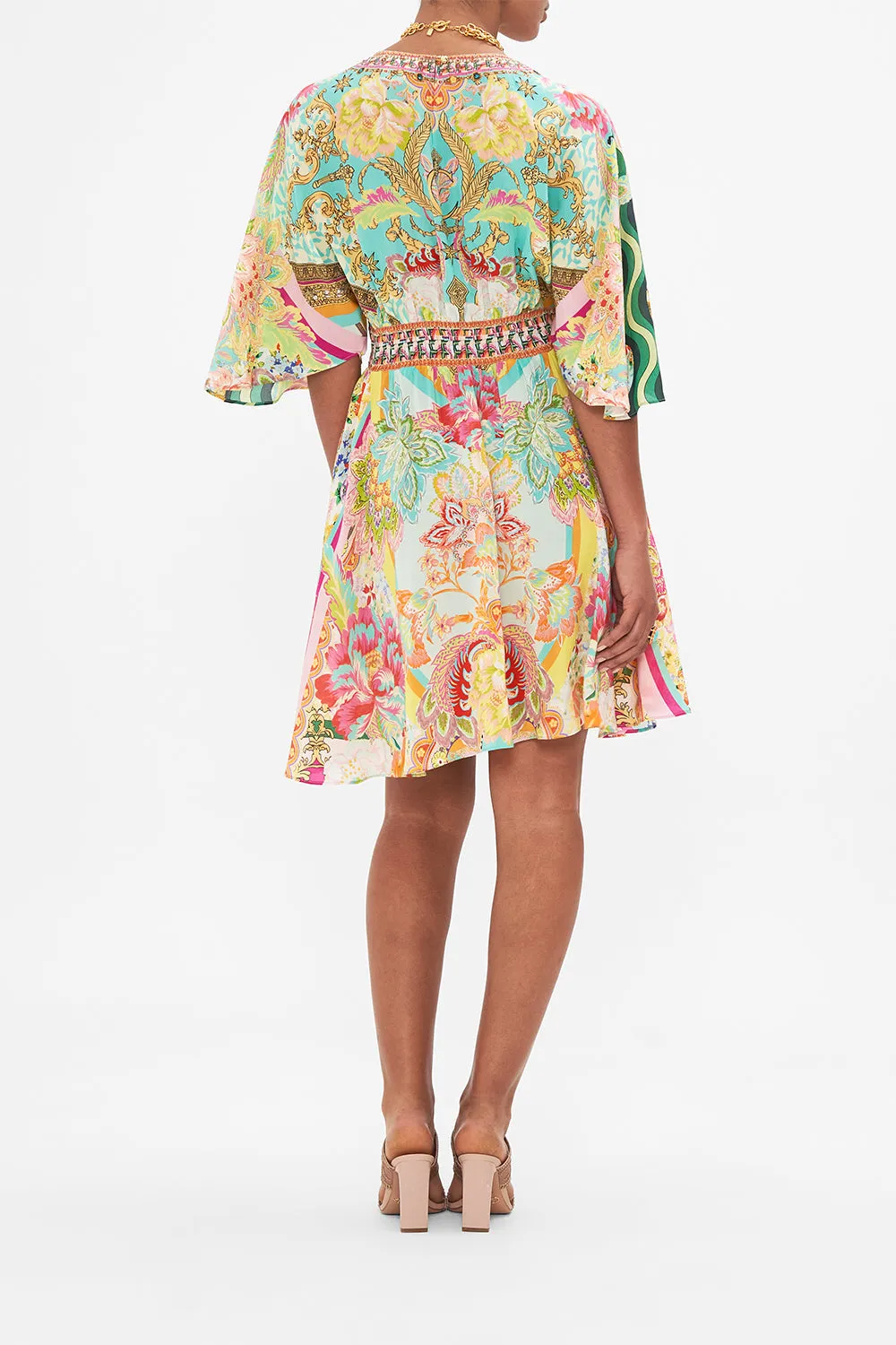 SHORT WAISTED DRESS AN ITALIAN WELCOME sold by Camilla product image thumbnail 2