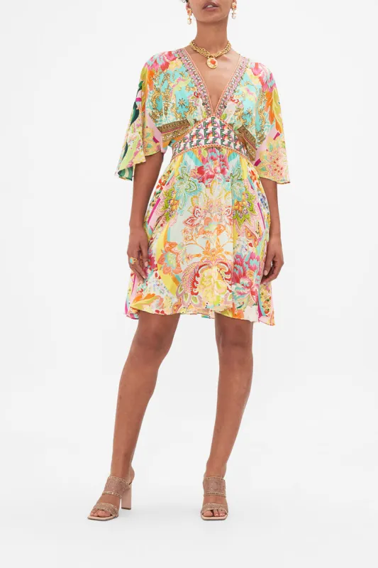 SHORT WAISTED DRESS AN ITALIAN WELCOME sold by Camilla