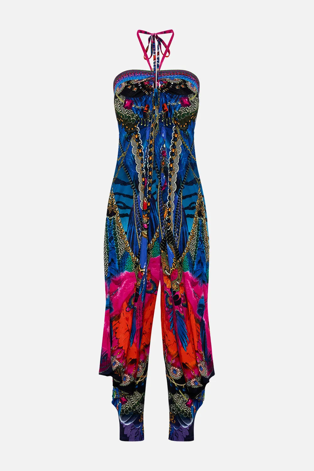 DRAPED PANT JUMPSUIT WITH HARDWARE DANCING WITH DESTINY sold by Camilla product image thumbnail 3