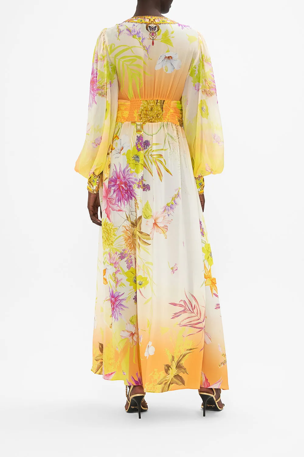 LONG DRESS WITH BLOUSON SLEEVE HOW DOES YOUR GARDEN GROW sold by Camilla product image thumbnail 2