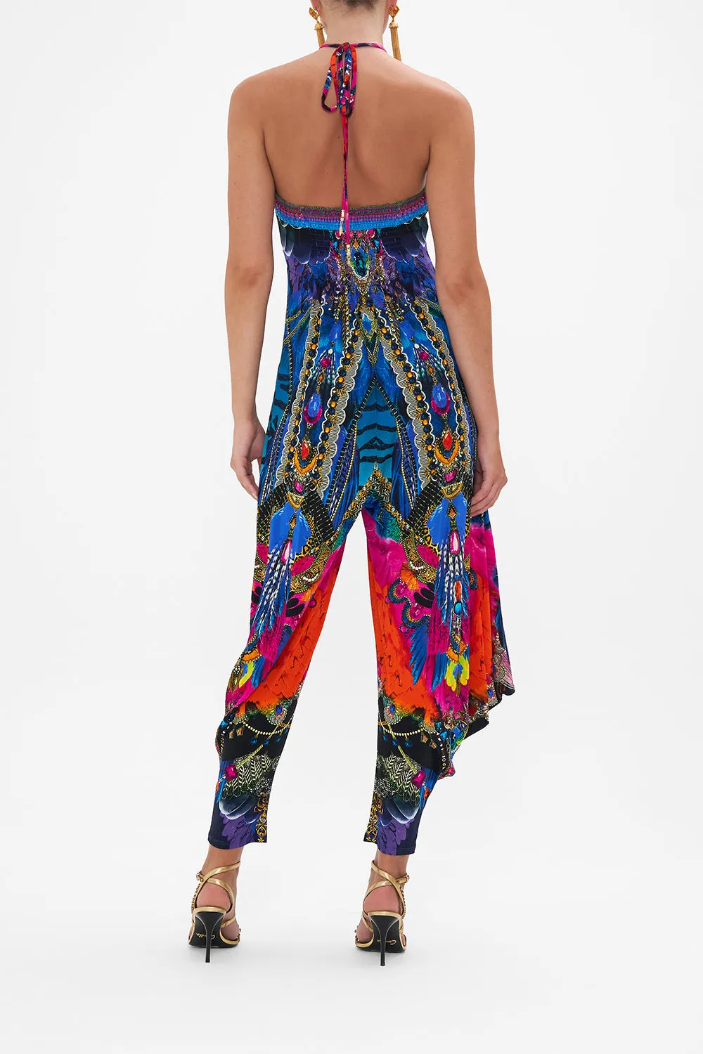 DRAPED PANT JUMPSUIT WITH HARDWARE DANCING WITH DESTINY sold by Camilla product image thumbnail 2