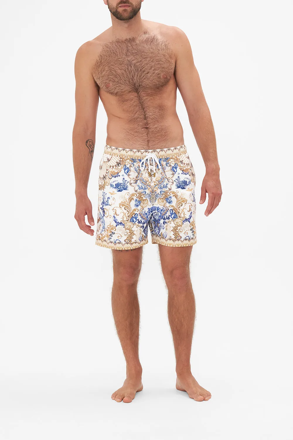 ELASTIC WAIST BOARDSHORT SOUL SEARCHING sold by Camilla