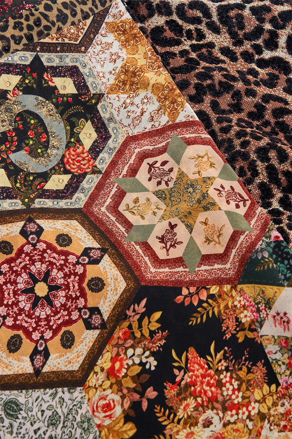 DOUBLE SIDED SCARF STITCHED IN TIME sold by Camilla product image thumbnail 2