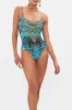 SCOOP NECK ONE PIECE AZURE ALLURE sold by Camilla