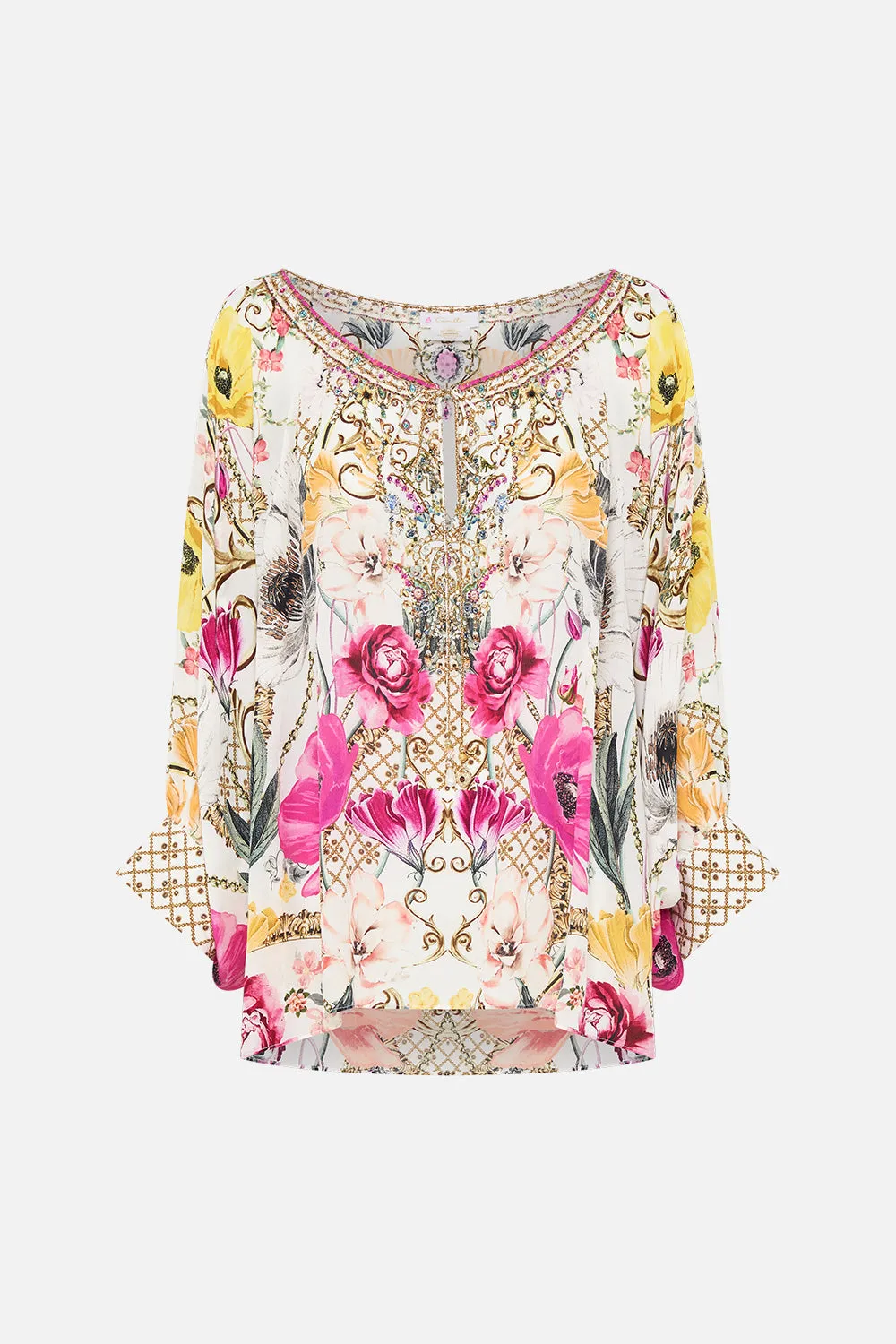 RAGLAN SLEEVE BLOUSE WITH CUFF DESTINY CALLING sold by Camilla product image thumbnail 3