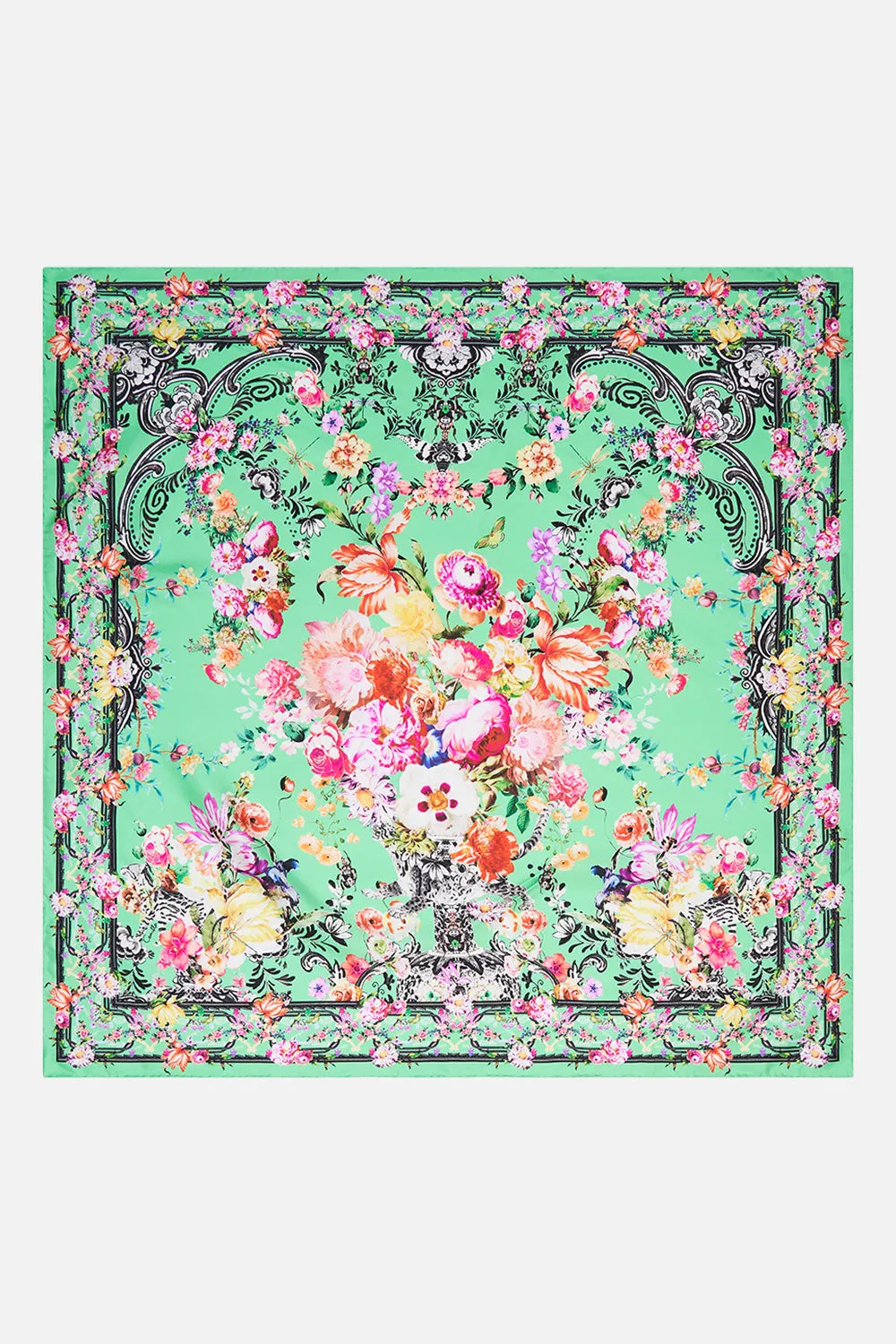 SILK SQUARE SCARF PORCELAIN DREAM sold by Camilla product image thumbnail 2