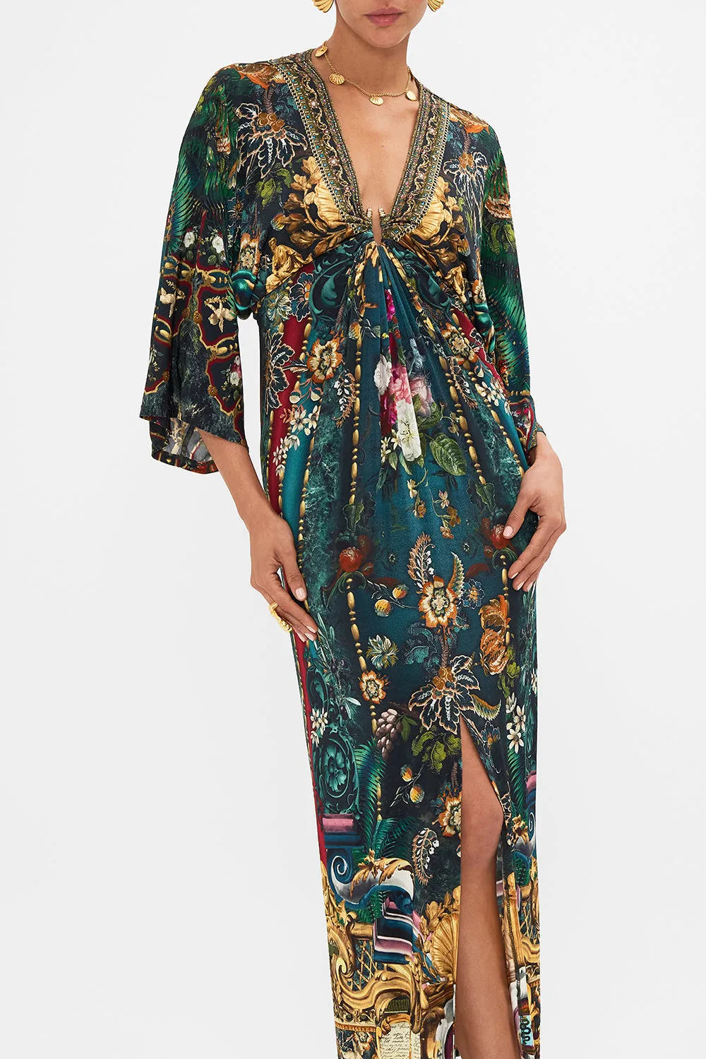 DRAPED JERSEY DRESS WITH HARDWARE VERDIS WORLD sold by Camilla product image thumbnail 5