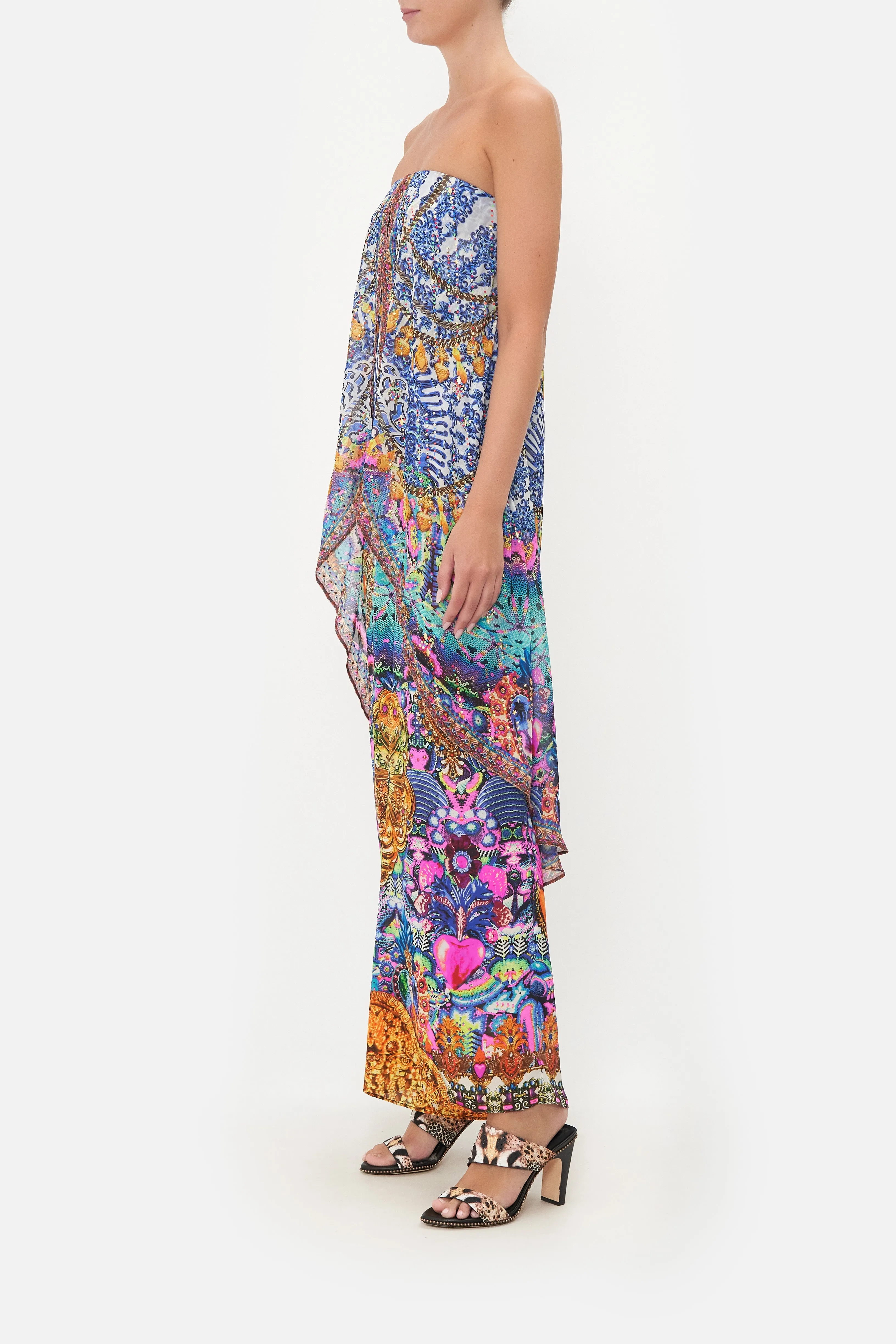 STRAPLESS OVERLAY JUMPSUIT LUCKY CHARMS sold by Camilla product image thumbnail 4