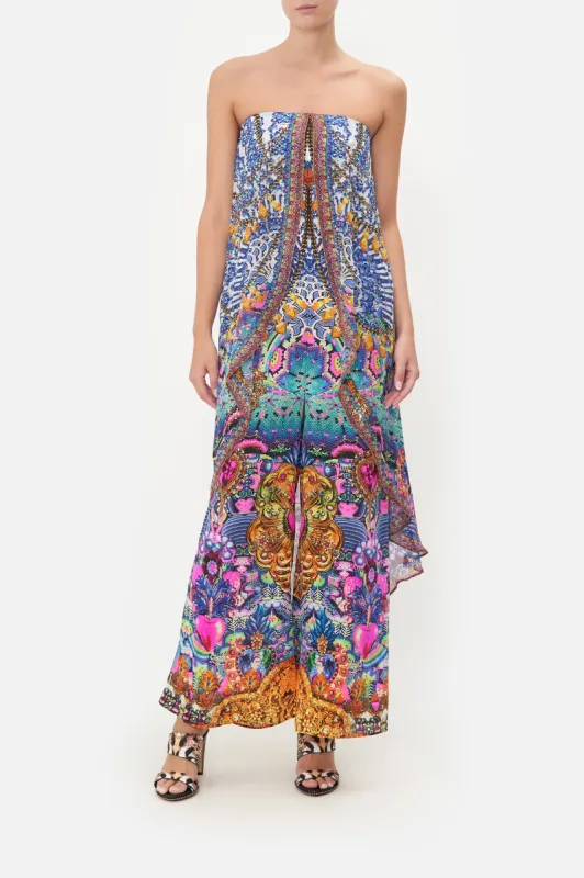 STRAPLESS OVERLAY JUMPSUIT LUCKY CHARMS sold by Camilla