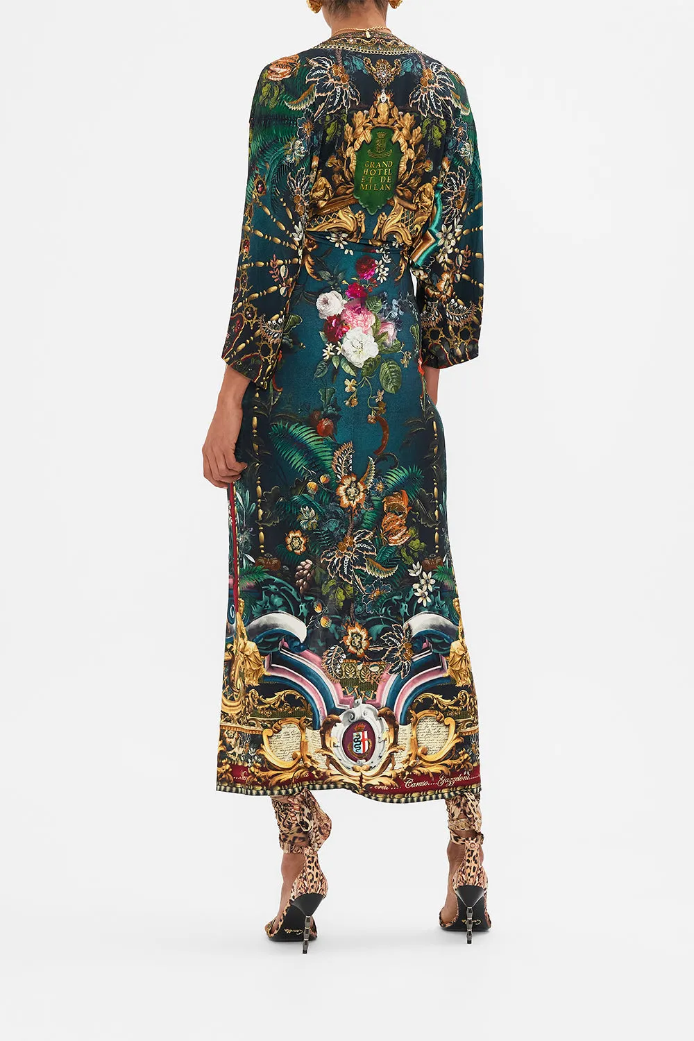 DRAPED JERSEY DRESS WITH HARDWARE VERDIS WORLD sold by Camilla product image thumbnail 2