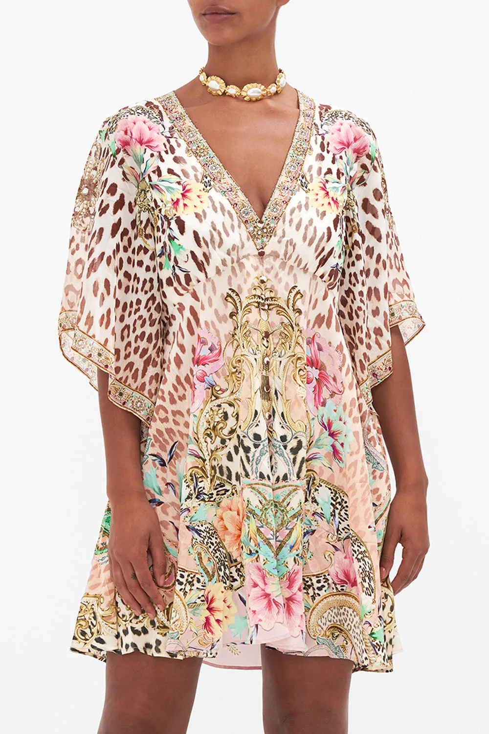 FLARED SLEEVE BUTTON UP DRESS QUEEN ATLANTIS sold by Camilla product image thumbnail 5