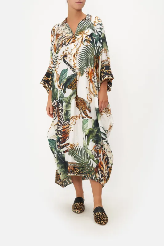 BATWING KAFTAN TIGER TRAP sold by Camilla