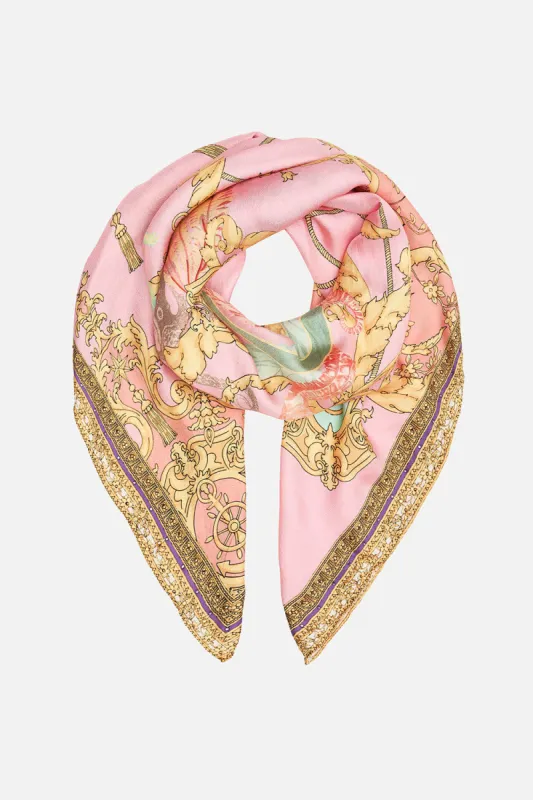 LARGE SQUARE SCARF MERMAID MOTEL sold by Camilla