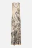BIAS CUT TANK DRESS ETCHED INTO ETERNITY sold by Camilla