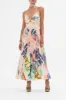 LONG DRESS WITH TIE FRONT HAUTE PASSPORT sold by Camilla
