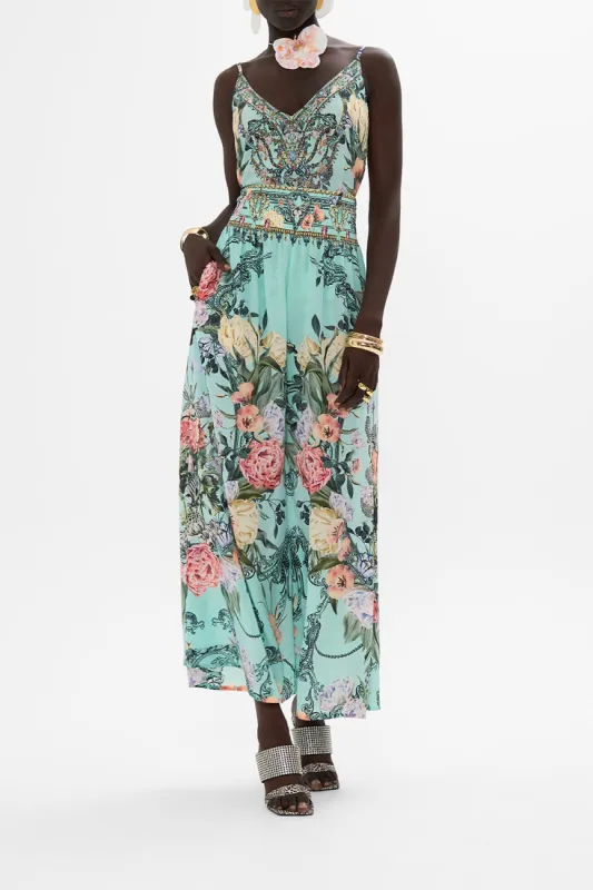 SHIRRED WAIST PANT PETAL PROMISE LAND sold by Camilla