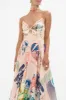 LONG DRESS WITH TIE FRONT HAUTE PASSPORT sold by Camilla