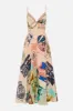 LONG DRESS WITH TIE FRONT HAUTE PASSPORT sold by Camilla