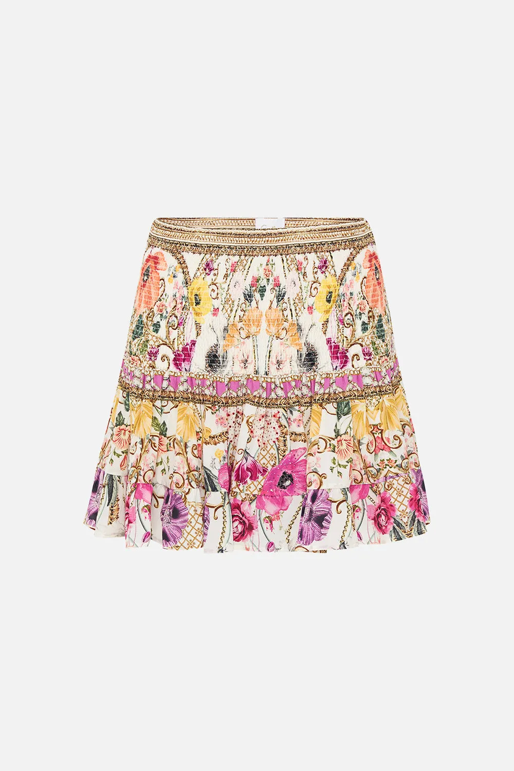 SHORT SHIRRED SKIRT DESTINY CALLING sold by Camilla product image thumbnail 3