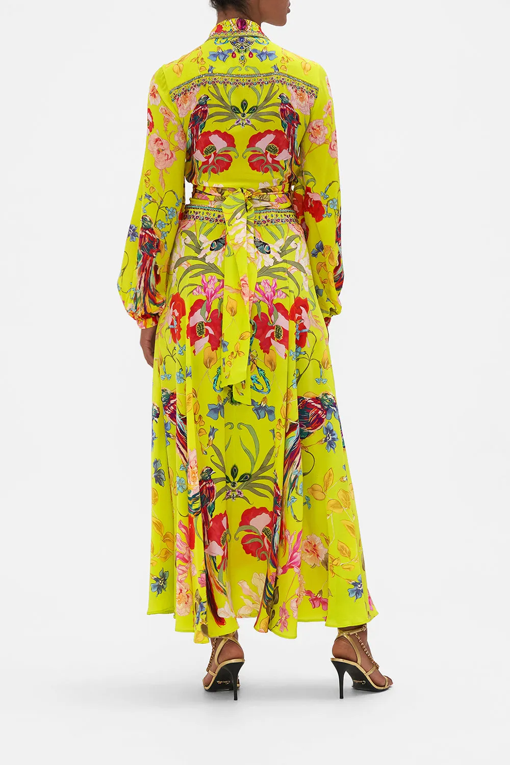 CROPPED WRAP SHIRT PEACOCK PROUD sold by Camilla product image thumbnail 2