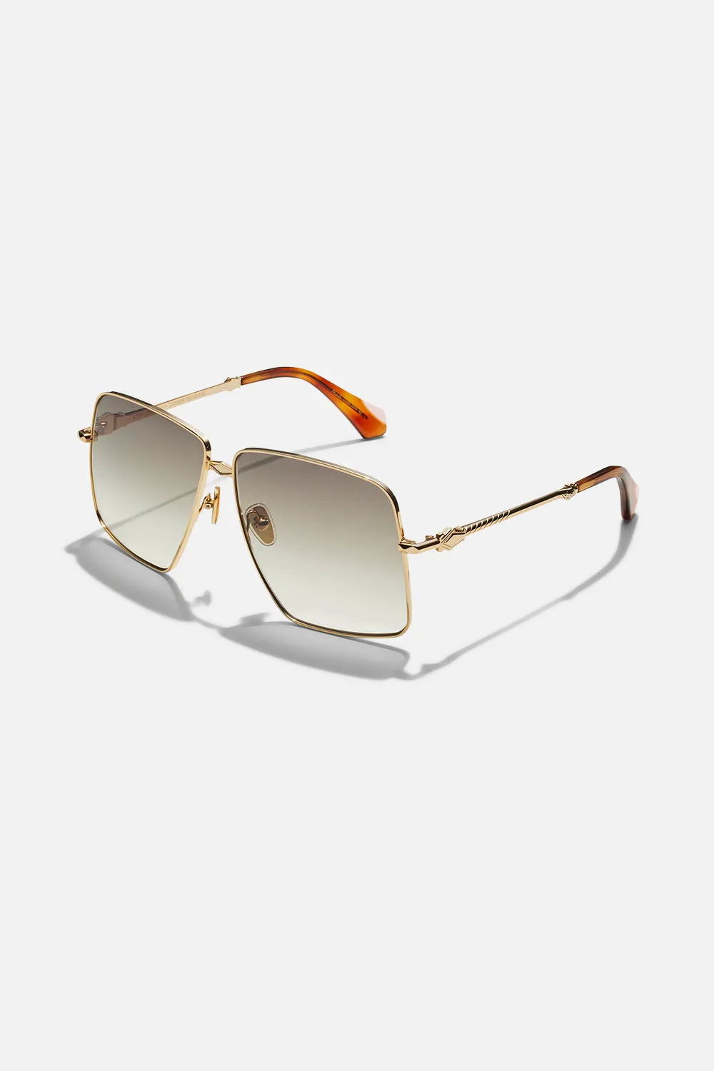 STEP ON BOARD SUNGLASSES SOFT GOLD sold by Camilla
