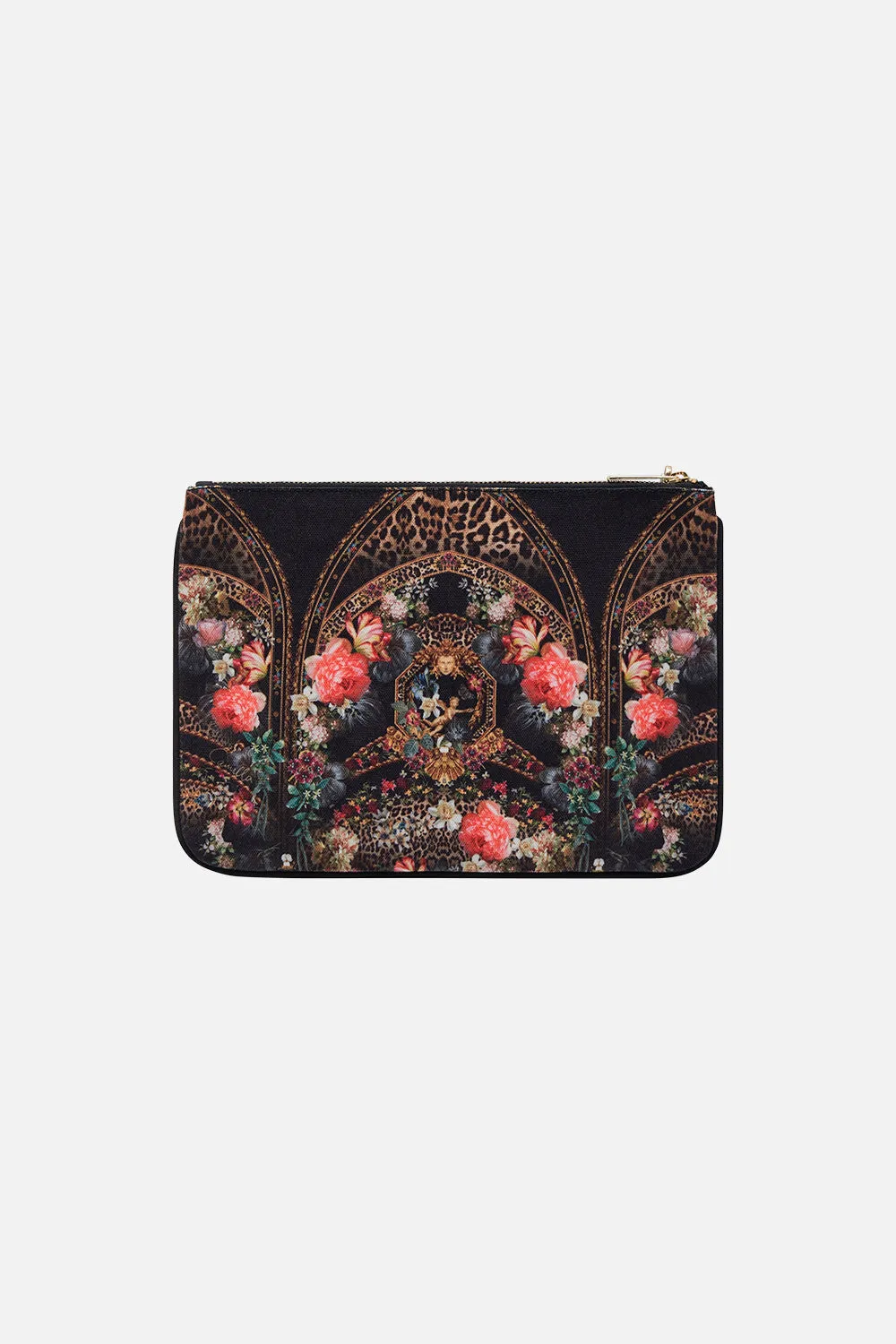 SMALL CANVAS CLUTCH A NIGHT AT THE OPERA sold by Camilla