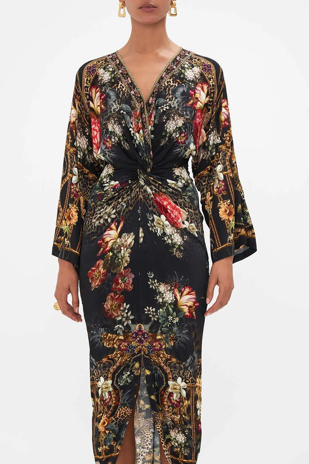 LONG SPLIT FRONT TWIST DRESS A NIGHT AT THE OPERA sold by Camilla product image thumbnail 5