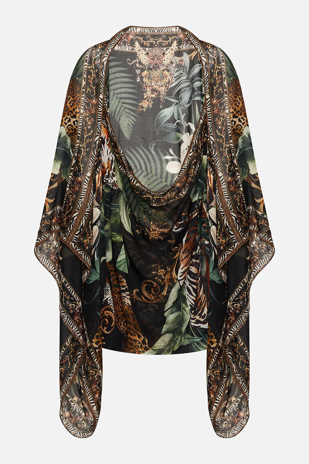 SILK SHRUG EASY TIGER sold by Camilla product image thumbnail 3