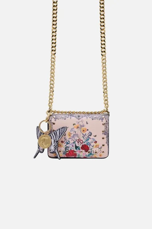 MINI CROSSBODY BOX BAG WITH CHAIN ETCHED INTO ETERNITY sold by Camilla